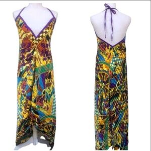 Asymmetrical midi dress cover up  XL